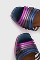 Kurt Geiger London sandały skórzane Pierra Platform Sandal multicolor 8882290109.PURPLE
