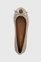 beige Kurt Geiger London balerrine in pelle Eagle Ballerina