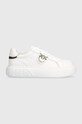 Pinko bőr sportcipő SS0003 P014 ZIA nappa bőr fehér SS0003.P014.ZIA