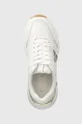 λευκό Δερμάτινα αθλητικά παπούτσια Pinko SS0019 P001 Z1B