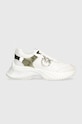 Pinko sneakersy skórzane Ariel syntetyczny biały SS0027.P025.Z1B