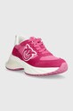 Pinko sneakersy Ariel SS0029.P029.N17 różowy SS24