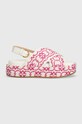 Pinko sandały Flores 5-8 cm różowy SD0061.T006.N17