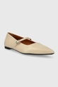 Vagabond Shoemakers balerrine in pelle HERMINE beige