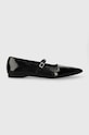 Vagabond Shoemakers baleriny skórzane HERMINE czarny 5533.060.20