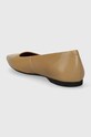 Obuwie Vagabond Shoemakers baleriny skórzane HERMINE 5733.001.13 beżowy