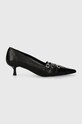 Vagabond Shoemakers stilettos de piele LYKKE kitten negru 5714.101.20