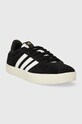 Кожаные кроссовки adidas COURT ID6279 чёрный SS24