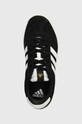 Кожаные кроссовки adidas COURT чёрный ID6279