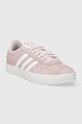 adidas sneakersy zamszowe COURT ID6281 różowy SS24