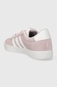 Obuwie adidas sneakersy zamszowe COURT ID6281 różowy