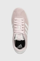 rosa adidas sneakers in camoscio COURT