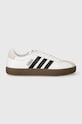 adidas sneakersy Vl Court imitacja zamszu biały ID8797