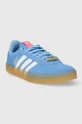 adidas sneakersy zamszowe COURT niebieski