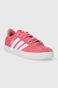 adidas sneakers din piele intoarsă COURT ID9075 roz SS24