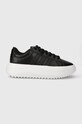 adidas sneakersy GRAND COURT platforma czarny IE1093