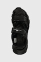Sandali adidas by Stella McCartney Hika Sandal Canvas črna IE3540