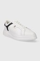 Δερμάτινα αθλητικά παπούτσια Tommy Hilfiger POINTY COURT SNEAKER FW0FW07460 λευκό SS24