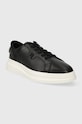 Tommy Hilfiger sneakersy skórzane POINTY COURT SNEAKER FW0FW07460 czarny SS24
