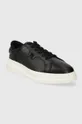 Kožne tenisice Tommy Hilfiger POINTY COURT SNEAKER crna