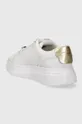 Kožne tenisice Tommy Hilfiger POINTY COURT SNEAKER HARDWARE Vanjski dio: Prirodna koža Unutrašnji dio: Tekstilni materijal Potplat: Sintetički materijal