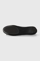 Tommy Hilfiger baleriny skórzane ESSENTIAL LEATHER BALLERINA FW0FW07768 czarny