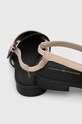Cipők Tommy Hilfiger bőr balerina cipő LEATHER SLING BACK BALLERINA FW0FW07772 bézs