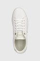 Tommy Hilfiger sneakersy skórzane ESSENTIAL ELEVATED COURT SNEAKER biały FW0FW07685