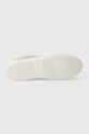 Tommy Hilfiger sneakersy skórzane ESSENTIAL ELEVATED COURT SNEAKER FW0FW07685 beżowy