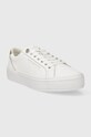 Sneakers Tommy Hilfiger ESSENTIAL VULC LEATHER SNEAKER FW0FW07778 λευκό SS24