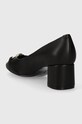 Obuwie Tommy Hilfiger czółenka skórzane TH HARDWARE MID BLOCKY PUMP FW0FW07764 czarny