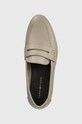 Kožené mokasíny Tommy Hilfiger ESSENTIAL LEATHER LOAFER béžová FW0FW07769