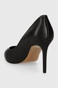 Obuwie Tommy Hilfiger szpilki skórzane ESSENTIAL POINTED PUMP FW0FW07861 czarny