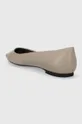 Tommy Hilfiger bőr balerina cipő ESSENTIAL POINTED BALLERINA <p>Szár: természetes bőr Belseje: textil, természetes bőr Talp: szintetikus anyag</p>