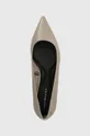 μπεζ Δερμάτινες μπαλαρίνες Tommy Hilfiger ESSENTIAL POINTED BALLERINA