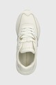 Tommy Hilfiger sneakersy skórzane TH ELEVATED FEMININE RUNNER HW beżowy FW0FW07830