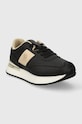 Tommy Hilfiger bőr sportcipő TH ELEVATED FEMININE RUNNER HW FW0FW07830 fekete SS24