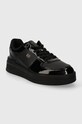 Tommy Hilfiger sportcipő WOMENS BASKET PATENT FW0FW07866 fekete SS24