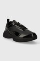 Tommy Hilfiger sneakers WOMENS CHUNKY RUNNER PATENT FW0FW07867 negru SS24