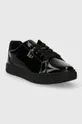 Tenisky Tommy Hilfiger ESSENTIAL COURT SNEAKER PATENT čierna