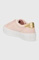 Obuwie Tommy Hilfiger tenisówki ESSENTIAL VULC CANVAS SNEAKER FW0FW07682 różowy