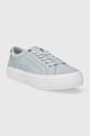 Tommy Hilfiger tenisówki ESSENTIAL VULC CANVAS SNEAKER FW0FW07682 niebieski SS24
