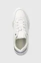 biały Tommy Hilfiger sneakersy skórzane TECH HEEL RUNNER