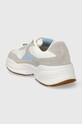 Boty Tenisky Tommy Hilfiger CHUNKY FEMININE RUNNER HARDWARE FW0FW07703 šedá