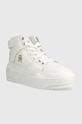 Кожаные кроссовки Tommy Hilfiger TH BASKET SNEAKER HI FW0FW07757 белый SS24