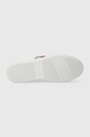 Δερμάτινα αθλητικά παπούτσια Tommy Hilfiger ESSENTIAL COURT SNEAKER STRIPES FW0FW07779 λευκό