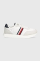 bijela Tenisice Tommy Hilfiger ESSENTIAL RUNNER GLOBAL STRIPES Ženski