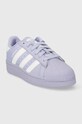 Kožené tenisky adidas Originals Superstar XLG ID5735 fialová SS24