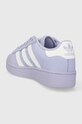 Boty Kožené tenisky adidas Originals Superstar XLG ID5735 fialová
