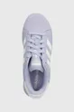 violet adidas Originals leather sneakers Superstar XLG